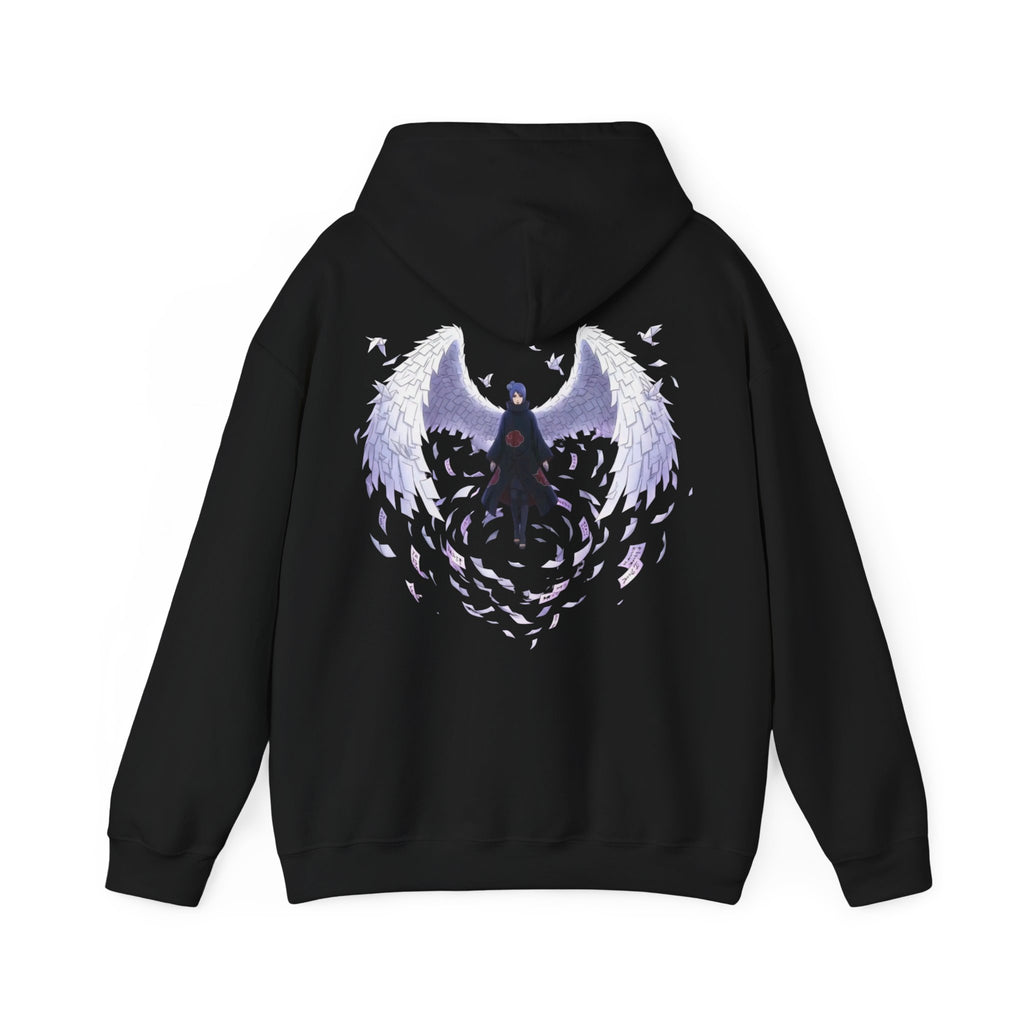 Hoodie — Mystic Shadow Wings Anime Graphic Pullover