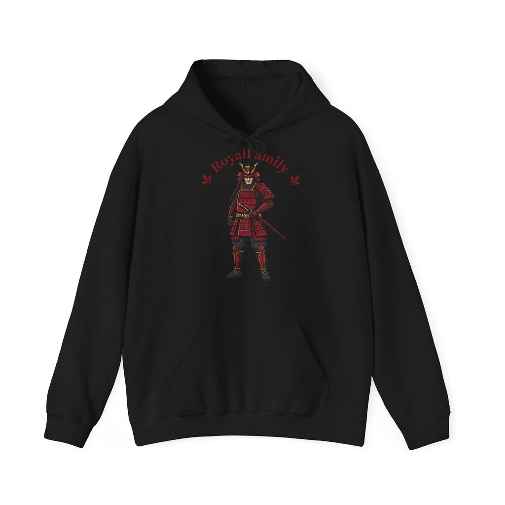 Red Samurai Armor hoodie | Dragon Back Graphic Hoodie
