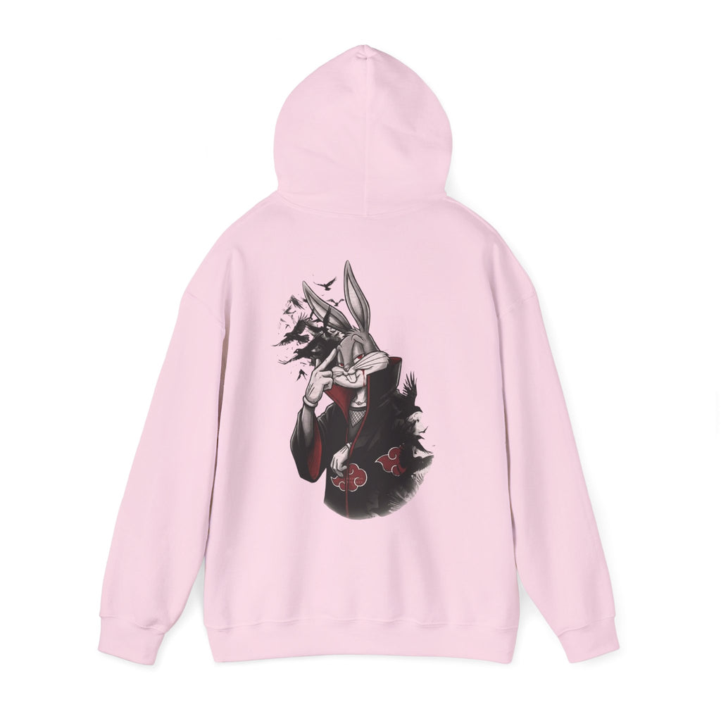 Hoodie — Dark Anime Masked Figure Back Print Sweatshirt