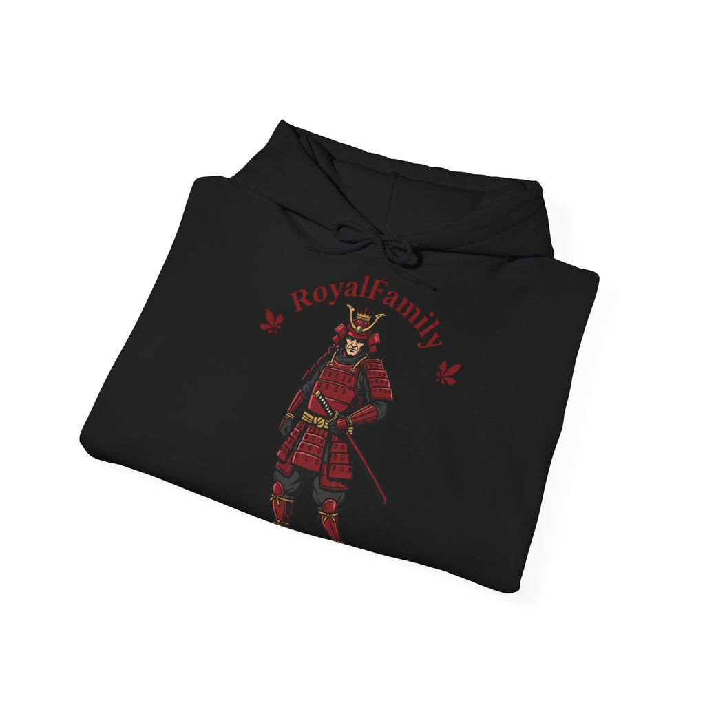 Red Samurai Armor hoodie | Dragon Back Graphic Hoodie