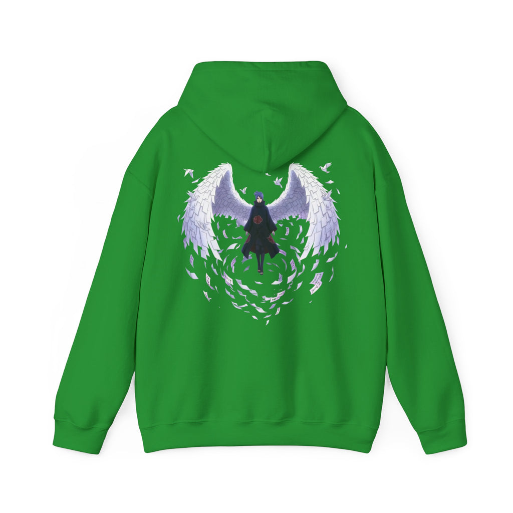 Hoodie — Mystic Shadow Wings Anime Graphic Pullover