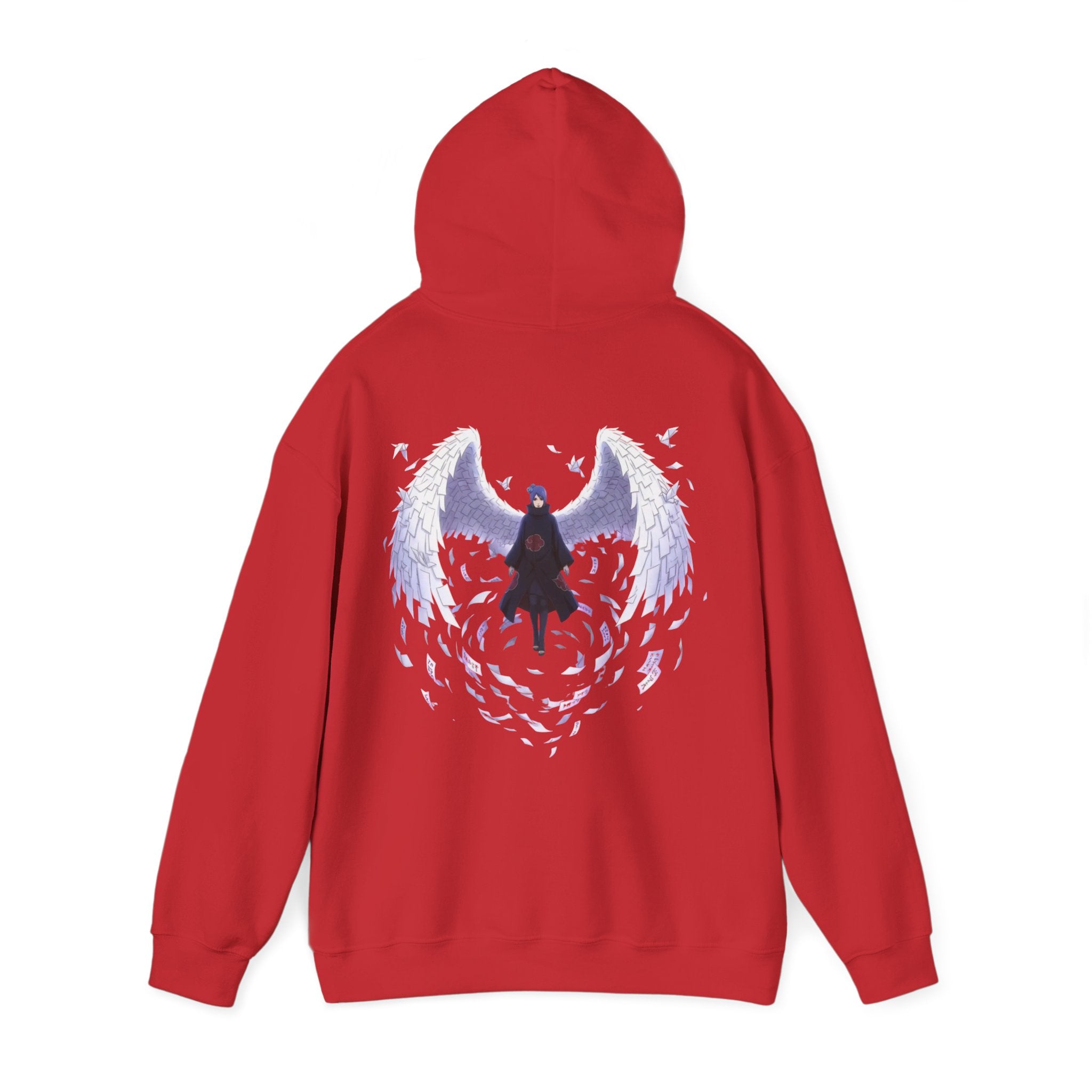 Hoodie — Mystic Shadow Wings Anime Graphic Pullover