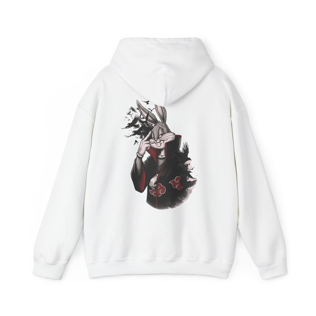 Hoodie — Dark Anime Masked Figure Back Print Sweatshirt